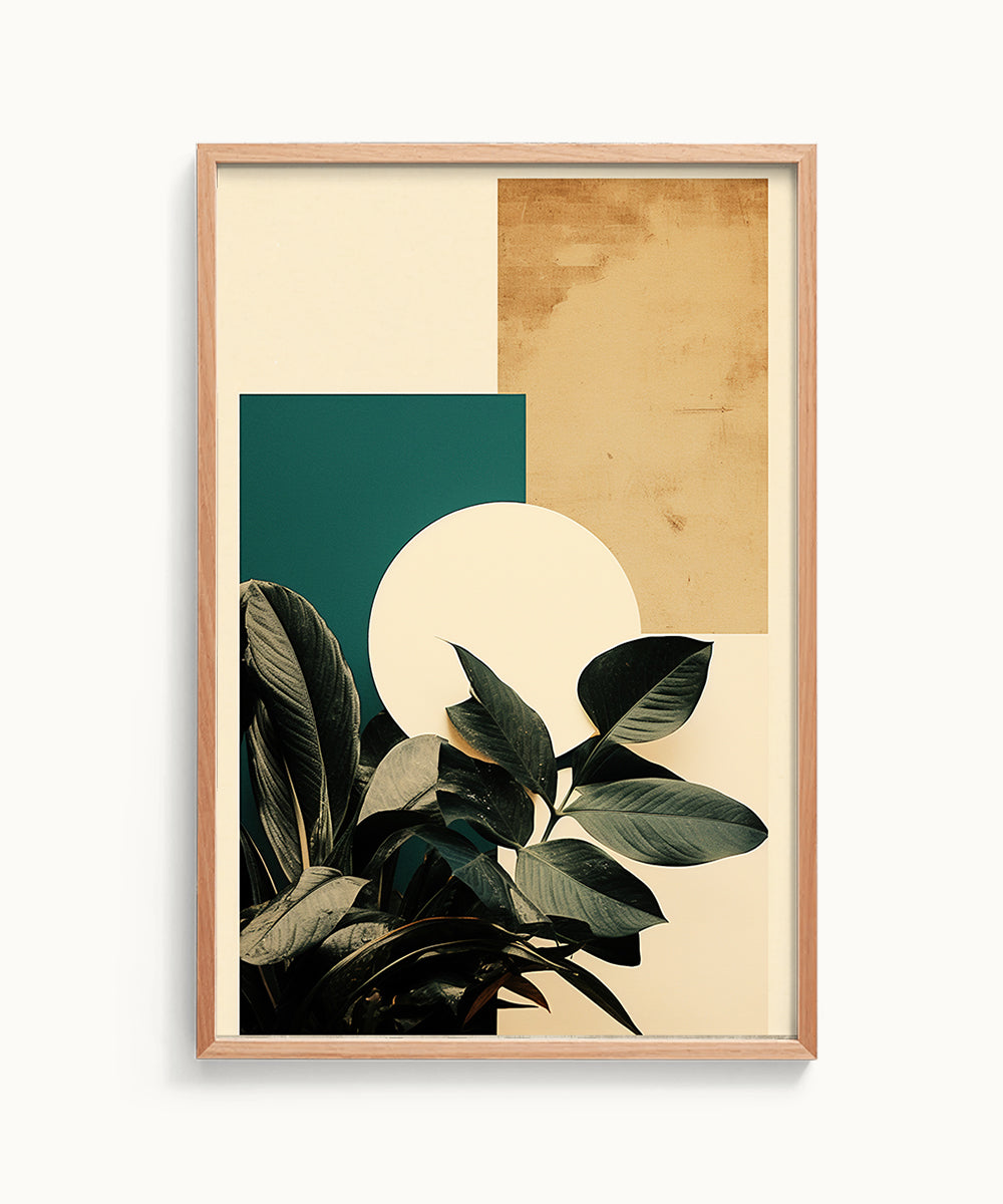 Abstract Botanical Wall Art