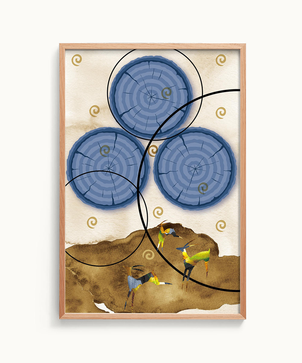 Stylish & Modern Geomatric Art Painting