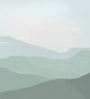 Abstract floral wall art