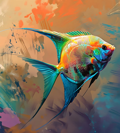 Nature art canvas painting
