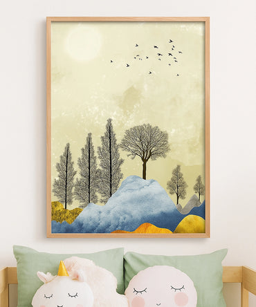 Peaceful Horizon Acrylic Wall Art Painting