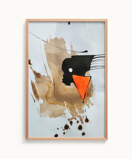 Minimal Abstract Art On Canvas