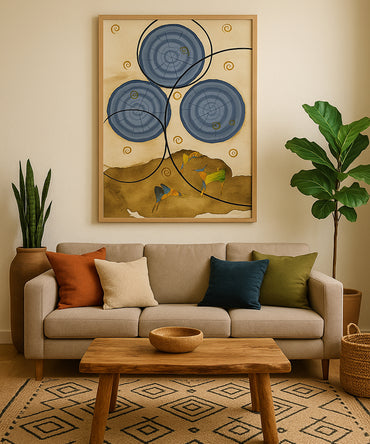 Stylish & Modern Geomatric Art Painting