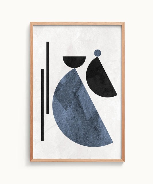 Abstract Geomatric Modern Art Poster